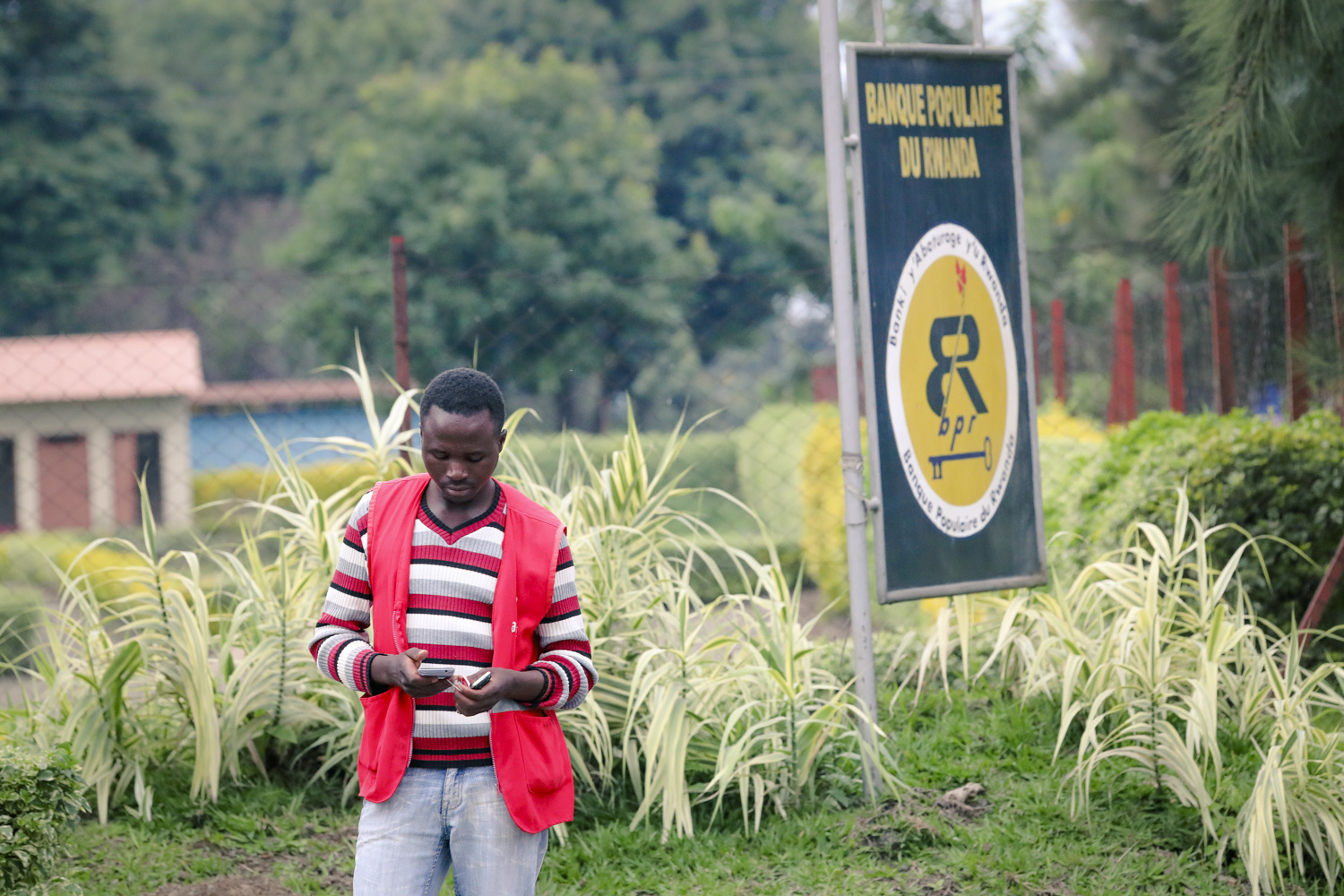 Street life in the centre of Musanze town
